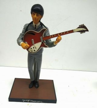 Vintage 1991 Apple Corp Hamilton Gifts Beatles George Harrison 10 " Figurine