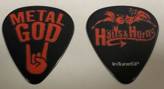 Judas Priest Guitar Pick - Rob Halford 2021 - 50 Heavy Metal Years - Metal God