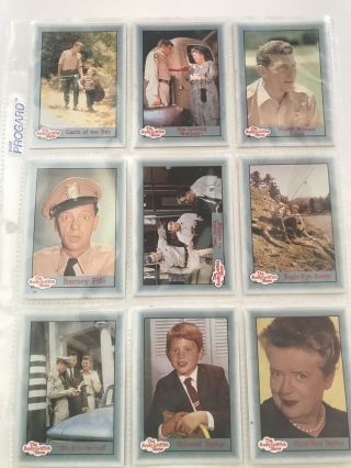 The Andy Griffith Show Rare Complete Set Of 330 Pacific Trading Cards