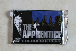 Comic Images The Apprentice Donald Trump Collector Trading Cards 6 Pack