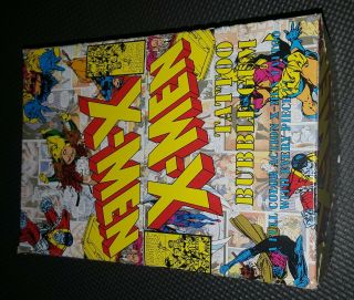 X - Men 1994 Fleer Tattoo Bubble Gum & Tattoo 180 Packs,  Display Box
