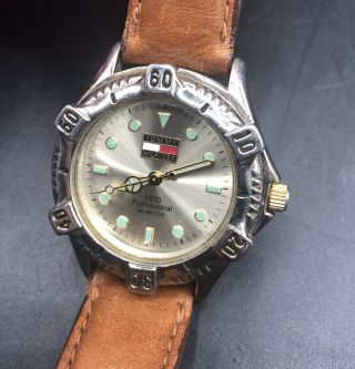 Vintage Women’s Tommy Hilfiger 1500 Professional 200 Meters Watch Model 1238