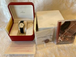 Omega Constellation Day/date Mens Automatic Chrono Wristwatch W/ Box & Papers