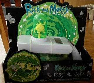 Rick And Morty Portal Gun Funko Adult Swim Parallel Universe Gun Pickle Rick
