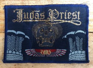 Vintage Judas Priest Patch Aufnäher Heavy Metal Iron Maiden Heavy Load Saxon