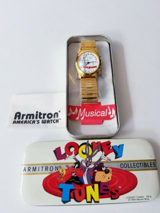 1994 Bugs Bunny Merrie Melodies Watch Armitron Looney Tunes