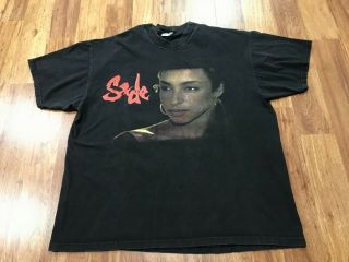 Xl - Vtg 2001 Sade Lovers Rock Tour Indie Arie Rap Tee Cotton T - Shirt