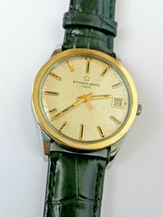 Vintage Eterna Matic 1000 - Automatic Watch - Men’s - 1970’s