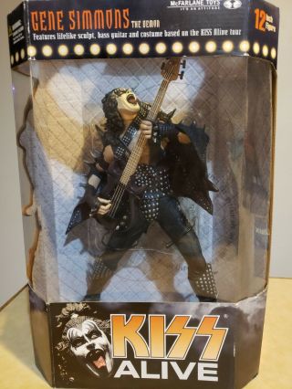 Kiss Action Figure Mcfarlane - Gene Simmons 12 Inch