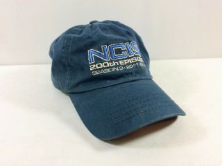 Ncis Cast And Crew Ball Cap Hat,  Production Swag,  Season 9,  200th Episode,  2011