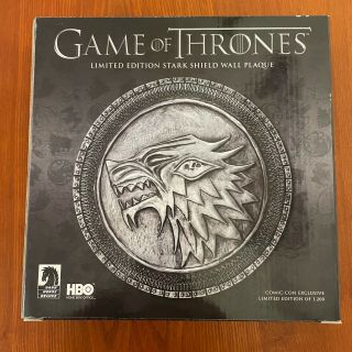 Sdcc 2013 Exclusive Game Of Thrones House Stark Shield Dark Horse Le 1200