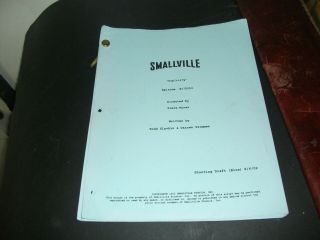 Smallville - Tv Series - Blue Shooting Draft - Script - Episode Duplicity