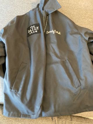 The Daily Show Comedy Central Cast And Crew Jacket Size Xl (rs - Cb)