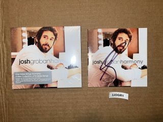 Closer Noël All That Echoes Josh Groban Signed Autographed Cd Harmony The Prayer
