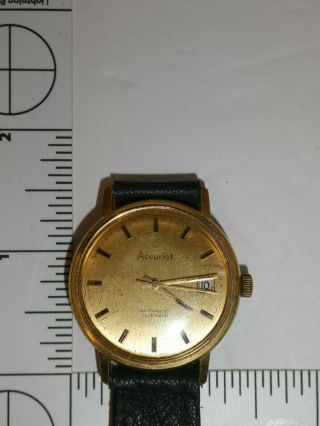 Vintage Accurist 21 Jewels Automatic Swiss Made Watch