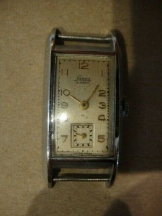 Antique Vintage Lanco Watch 15 Jewel Movement Swiss Made