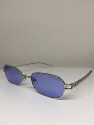 Vintage Jean Paul Gaultier Jpg 56 - 0031 Sunglasses Titanium - P C.  Silver Japan