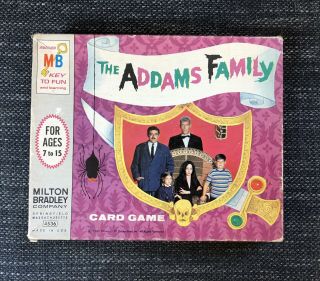 1965 The Addams Family Card Game Milton Bradley All Cards