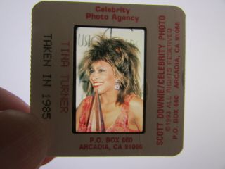 Press Photo Slide Negative - Tina Turner - 1985 - J