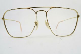 Vintage B&L Ray Ban Caravan eyeglasses frames size 58 - 16 made in the USA 2