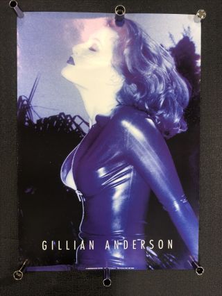 Gillian Anderson - Orig.  Uk Import Poster 23 1/4” X 33 "