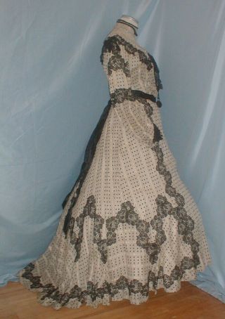 Antique Dress Victorian 1890 