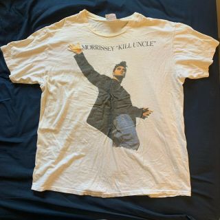Morrissey Kill Uncle Vintage T - Shirt Xl Rare Britpop Smiths Johnny Marr Suede
