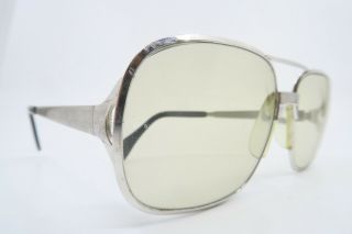 Vintage 70s Metzler Sunglasses Steel Glass Zeiss Umbral Lens West Germany Exc