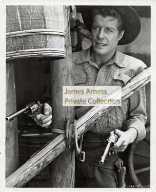 James Arness Gunsmoke Marshal Dillon " Wagon Train " Robert Horton Photo 20