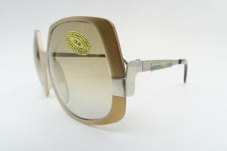 Vintage 70s sunglasses Neostyle Germany Mod.  SUNART 75 steel and aluminium NOS 3