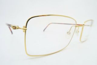 Vintage Gold Filled Henry Jullien Eyeglasses Frames Casting Made In France Nos