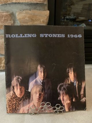 The Rolling Stones 1966 Aftermath Tour Guide Program Vg June 28,  1966 Concert