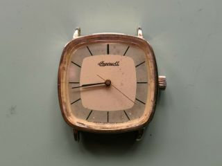 Vintage Ingersoll Wrist Watch,  In Order No Case Back