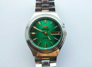 Vintage Watch ORIENT Automatic Men ' s Wrist watch 1970 (NOT) 3