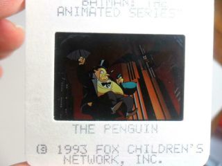 Batman The Animated Series 1993 Fox Childrens Publicity Kit 6 Slides Penguin