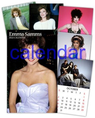 Emma Samms,  Dynasty,  The Colbys,  12 Month 2022 Calendar,  Format Size 8 1/2in X 14in