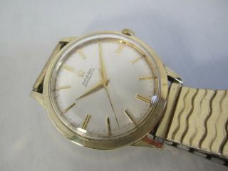 Vintage Omega Automatic 14k Gold Filled Mens Watch