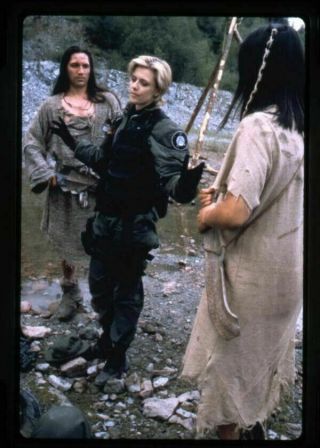 Stargate Sg - 1 Amanda Tapping 35mm Transparency In Stamped Mount