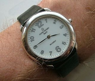 Gents Michel Herbelin Paris - Piccadilly 10437 Ultra Thin Wrist Watch.