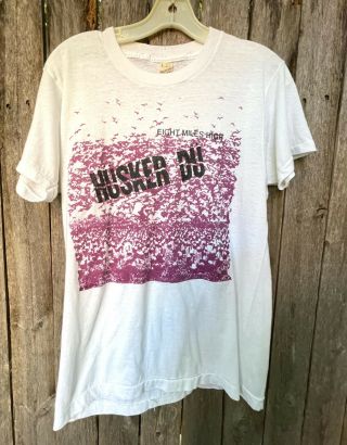 Vtg 80s Husker Du 1984 Eight Miles High Zen Arcade T Shirt S/m