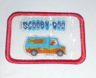 Vintage Classic Cartoon Puffy Prism Reflector Sticker Patch Tv Shaggy Scooby Doo