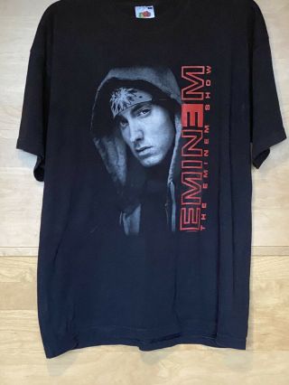 Eminem Authentic Anger Management Tour T - Shirt 2003,  Xl