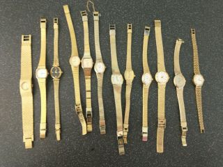 Watches Spares And Repairs - Gold Tone Rotary