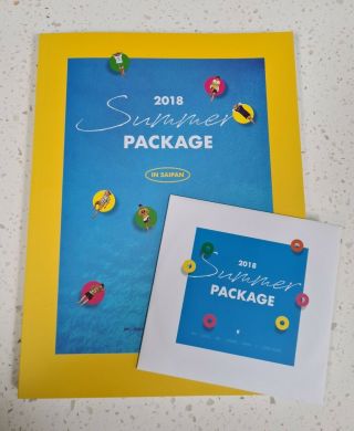 Official Bts Summer Package 2018 Photobook & Dvd