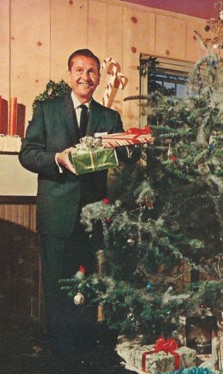 Lawrence Welk & His Champagne Music Makers Promotional Christmas Greeting Card