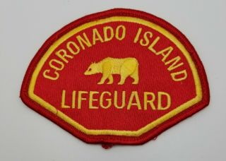 Authentic From Baywatch Show Costume Designer " Coronado Island " Lifeguard Patch