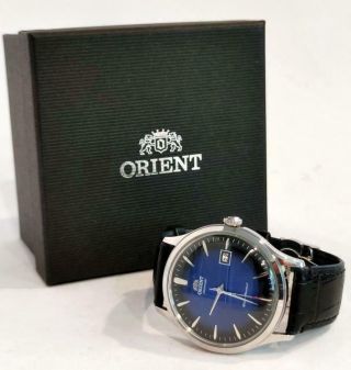 Orient Men’s Bambino Version 4 Automatic Dress Watch Model: Fac08004do