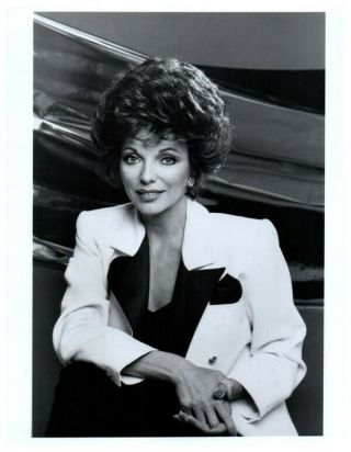 Joan Collins Dynasty Star Striking 80 