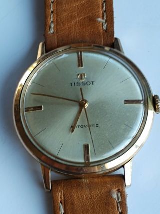 Vintage Tissot Automatic Mens Watch Ref 43011/44011 - 6 Cal 783.  Champagne Dial.  Nr