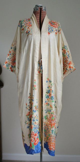 Vintage Silk Pongee 1920 
